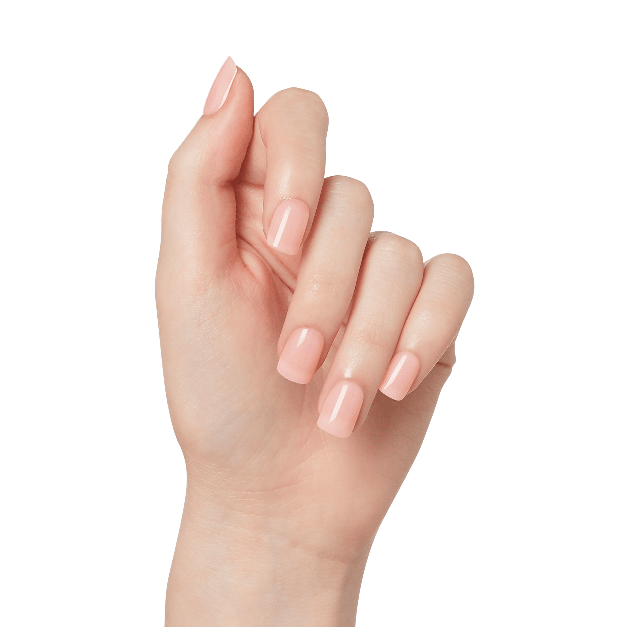 Impress Bare but Better No Glue Fake Press On Nails - Instinct | Solid, Pink, Short, Squoval, Manicure