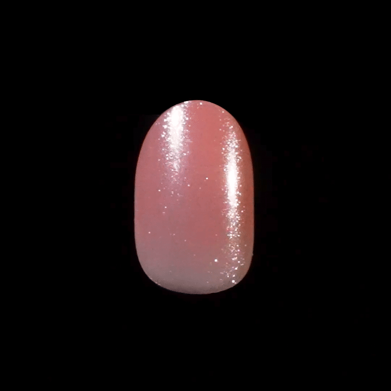 colorFX by Impress No Glue Fake Press On Nails - Boundless | Design, Pink, Short, Oval, Manicure
