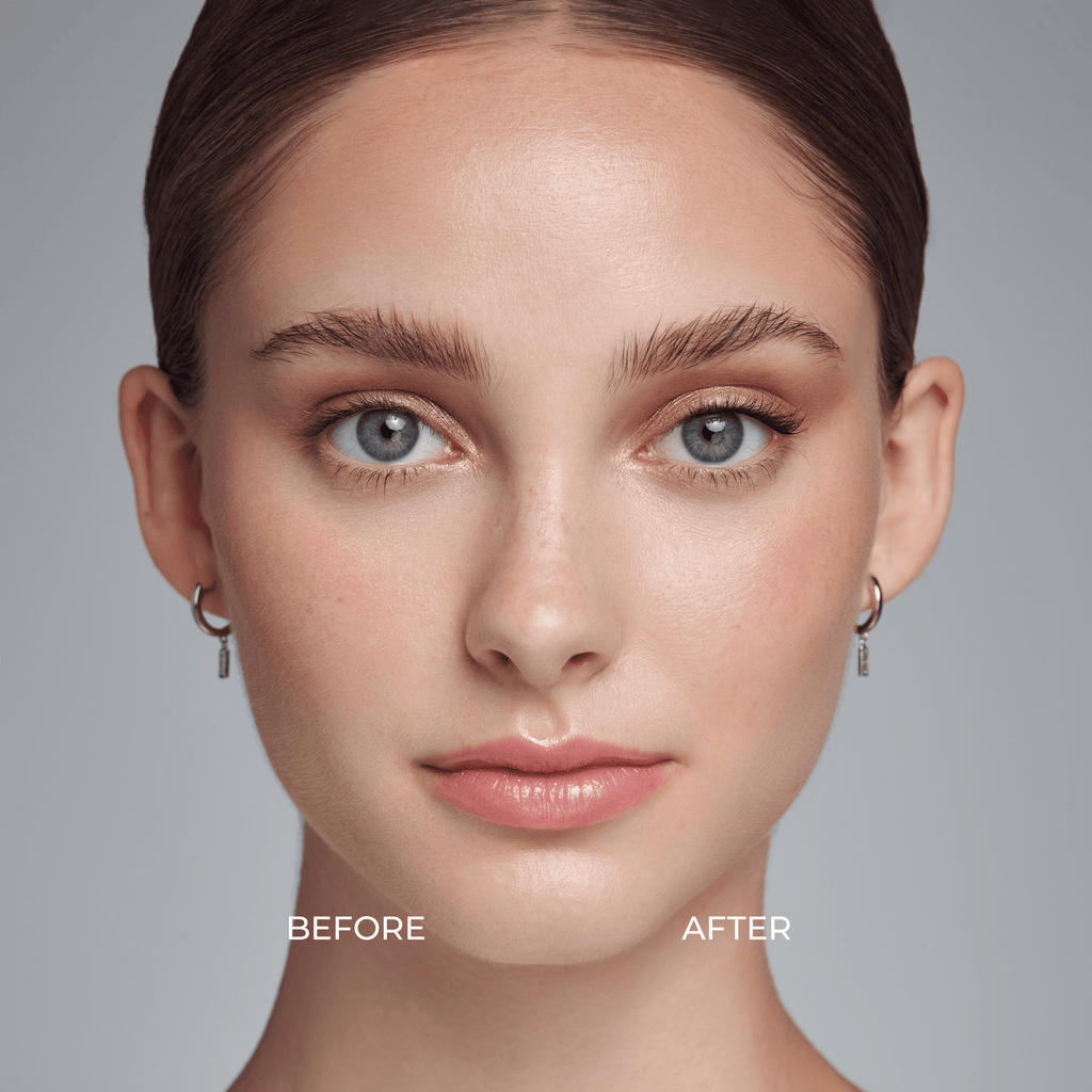Impress Falsies easy tab Pre-Glued False Eyelashes - Airy Wispy | 1 Pair of Half Lash & 2 Lash Clusters, 3mm-10mm