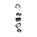 Impress Design No Glue Fake Press On Nails - Pandora | Design, Black, Short, Squoval, Manicure