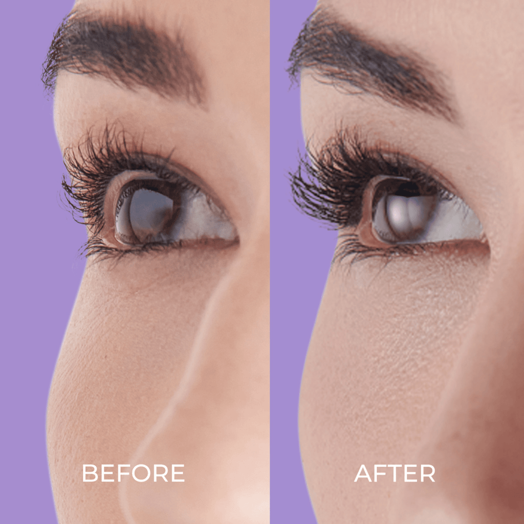 Impress Falsies Long Lasting Pre-Glued False Eyelashes Starter Kit - Demi Wispy | 24 Lash Clusters, With Applicator, Up To 5 Day Wear, 5mm-14mm