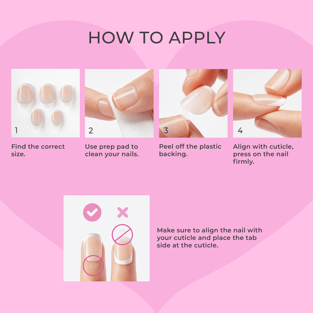 Impress Design No Glue Fake Press On Nails - Cupid Love | 3D & Jewel Design,  Pink, Short, Oval, Manicure