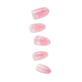 Impress Design Premium No Glue Fake Press On Nails - Venus | 3D & Jewel Design,  Pink, Medium, Almond, Manicure