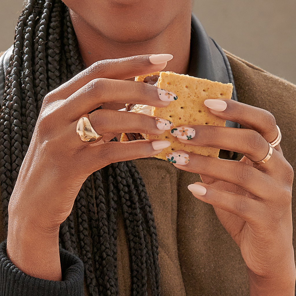 Impress Design No Glue Fake Press On Nails - As It Was | Design, Multicolor, Medium, Almond, Manicure