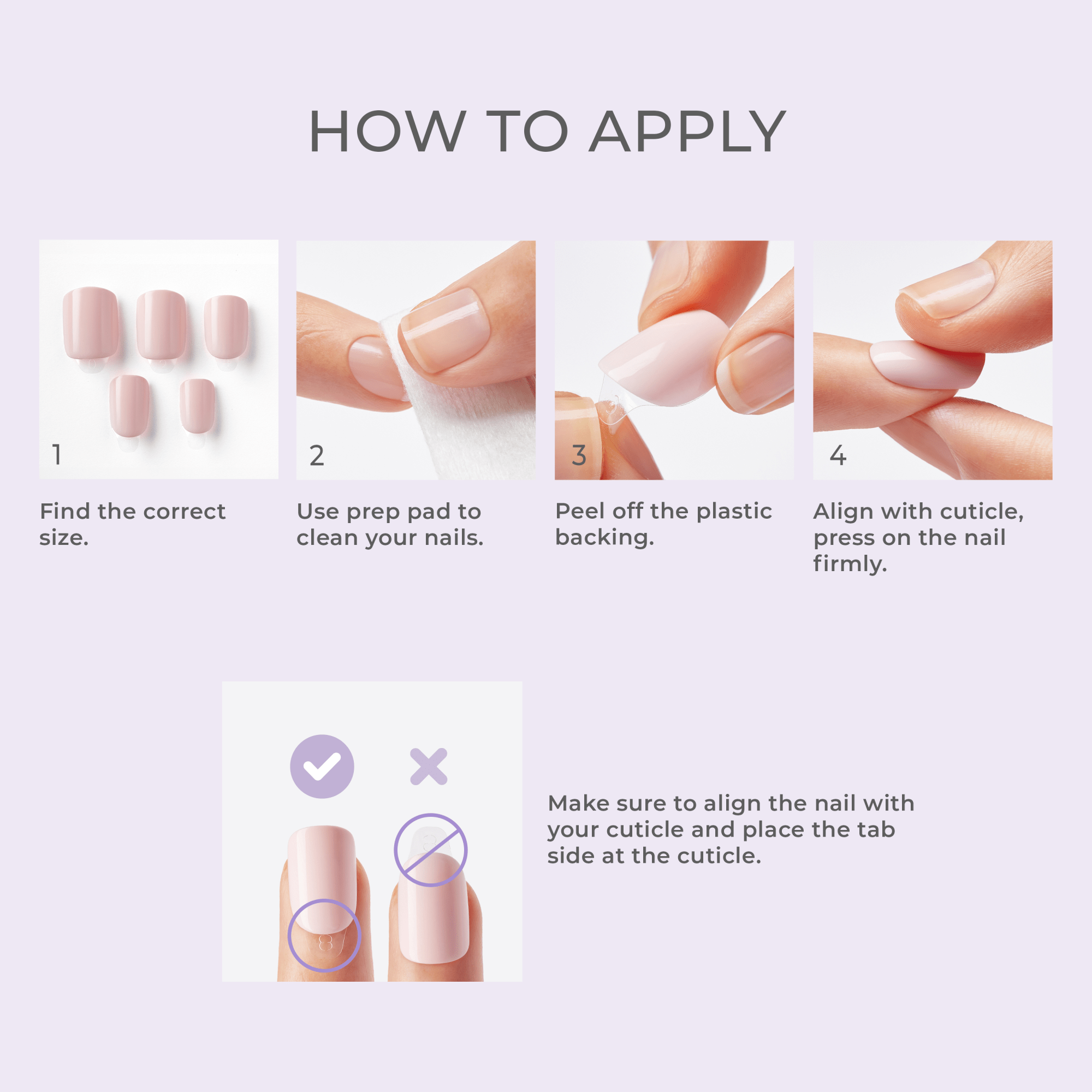 Impress Color No Glue Fake Press On Nails - Happier Vibes | Solid, Orange, Short, Squoval, Manicure