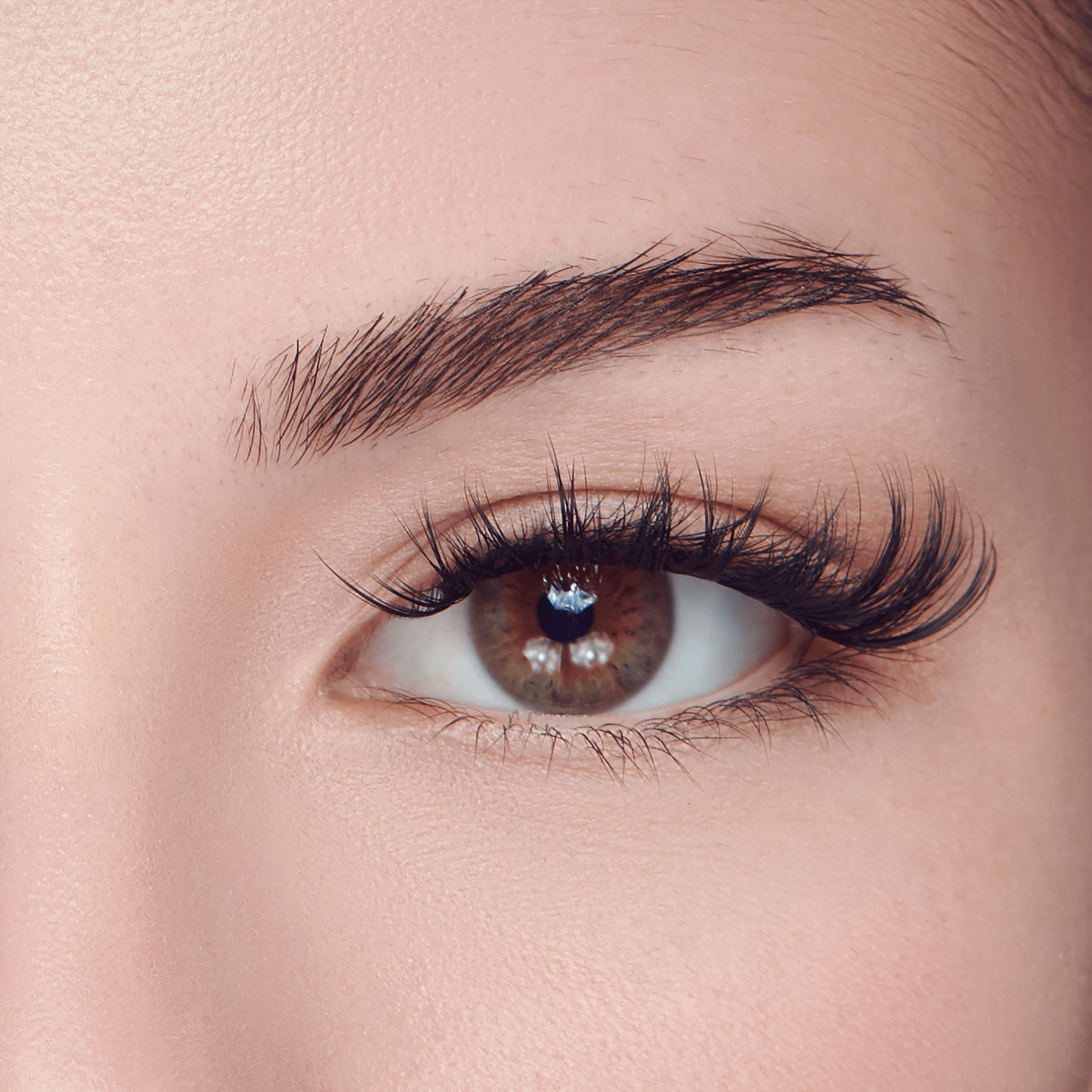 Impress Falsies Pre-Glued False Eyelashes Refills - Curly | 30 Lash Clusters, 10mm-14mm