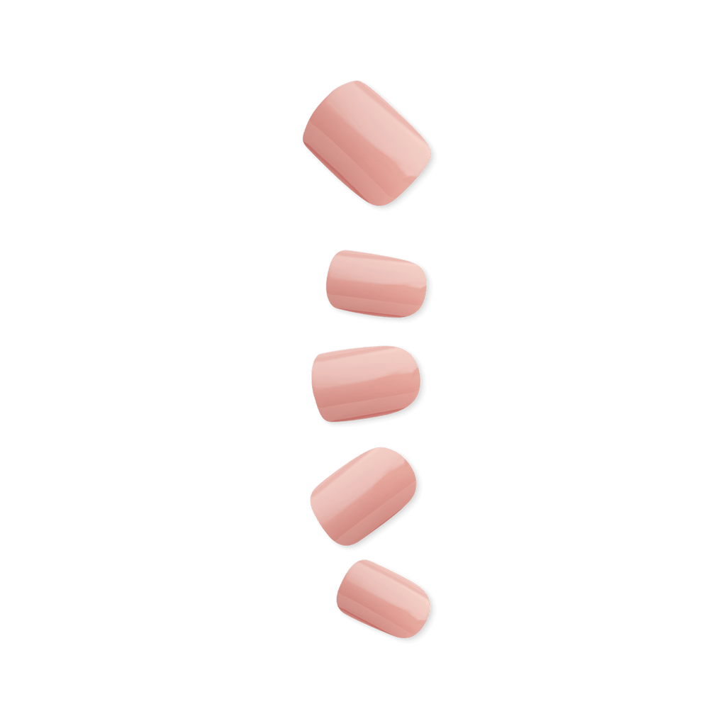 Impress Color No Glue Fake Press On Nails - Your Magic | Solid, Pink, Short, Squoval, Manicure