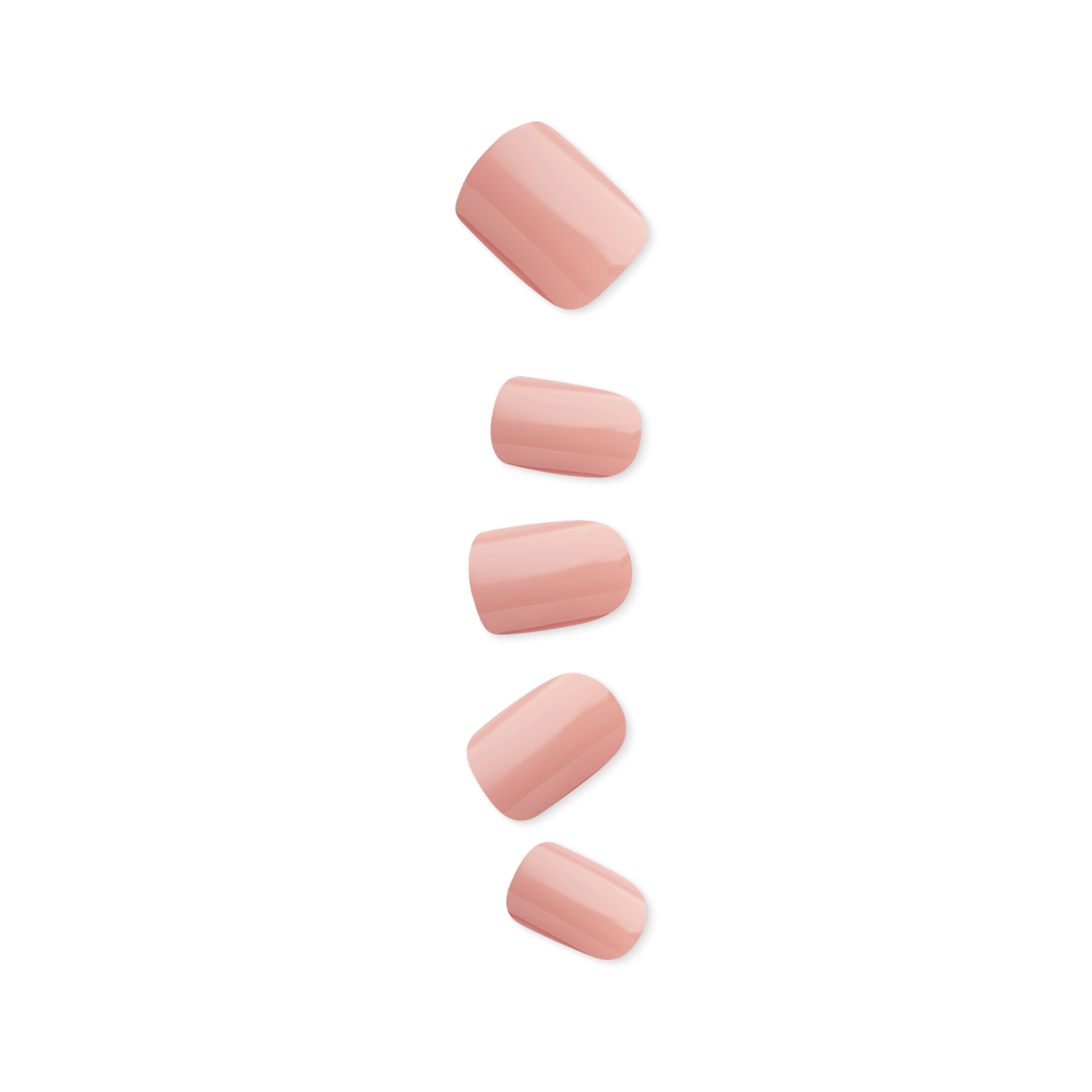 Impress Color No Glue Fake Press On Nails - Your Magic | Solid, Pink, Short, Squoval, Manicure