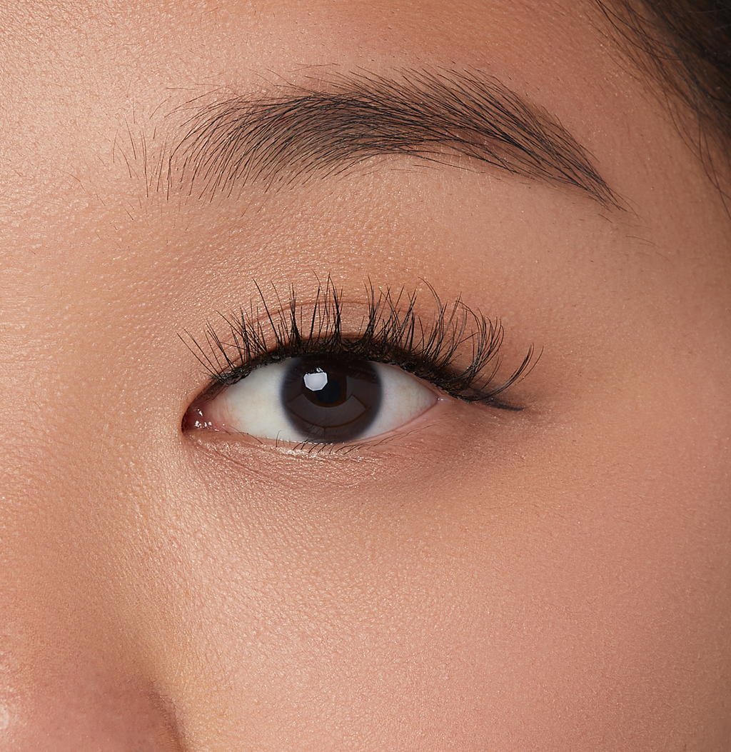 Impress Falsies Pre-Glued False Eyelashes Minipack - Edgy | 12 Lash Clusters, 14mm-16mm