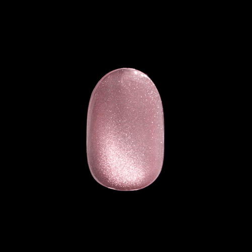colorFX by Impress No Glue Fake Press On Nails - Starry | Solid, Pink, Short, Oval, Manicure